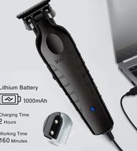 Kemei Professional Hair Clipper – Adjustable Cordless Electric Trimmer