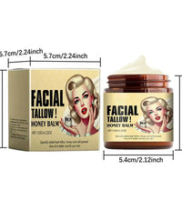 Whipped Beef Tallow & Honey Balm – 120g Natural Face & Body Moisturizer