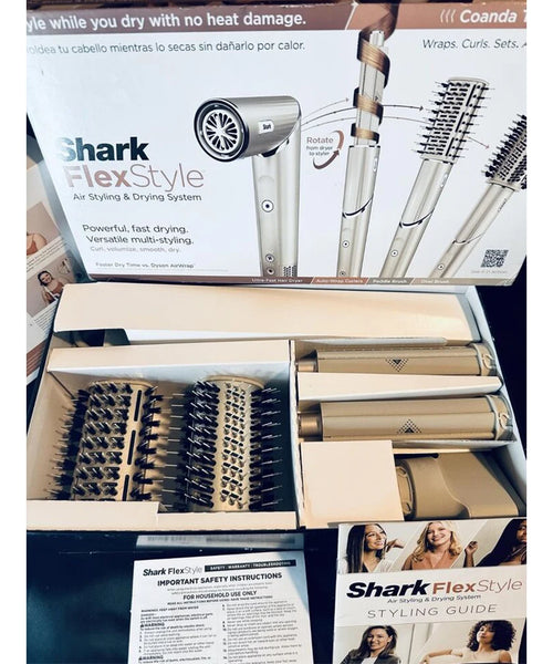 Shark HD430 FlexStyle Hair Dryer & Multi-Styler with Auto-Wrap Curlers