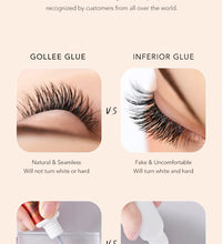 Gollee Fast-Drying Eyelash Extension Glue – 0.5–1s, No Odor, No Irritation