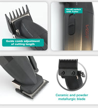 VGR Professional Hair Clipper with Digital Display – 9000 RPM Trimmer for Men