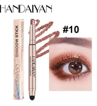 12-Color Matte Eyeshadow Stick – Waterproof & Long-Lasting