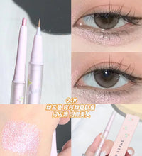 Double-Ended Lying Silkworm Highlighter & Contour Eye Brightener Stick