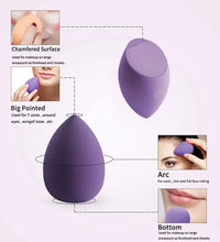 4/8pcs Makeup Sponge Set – Soft Beauty Blender for Foundation & Powder