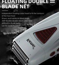 Kemei 3382 Professional Rechargeable Hair Clipper – 0mm Shaving Razor for Men