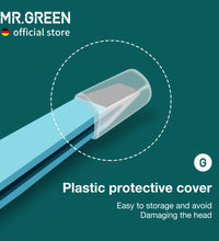 MR.GREEN Colorful Slanted Eyebrow Tweezers – Stainless Steel Hair Remover