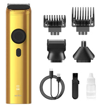 LED Display Cordless Beard Trimmer & Men's Grooming Kit