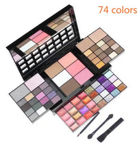 40/74/78-Color Glitter Eyeshadow Palette – Matte, Waterproof, Long-Lasting