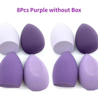 4/8pcs Makeup Sponge Set – Soft Beauty Blender for Foundation & Powder