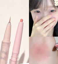 Double-Ended Lying Silkworm Highlighter & Contour Eye Brightener Stick