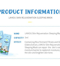 LAIKOU 7pcs Moisturizing Face Mask – Hydrating & Repairing