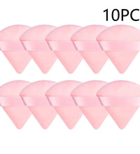 10PCS Triangle Makeup Sponge Puff – Powder Blender & Beauty Accessories