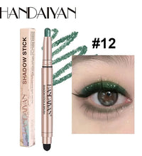 12-Color Matte Eyeshadow Stick – Waterproof & Long-Lasting