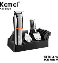 Kemei KM-5898 11-in-1 Grooming Kit – Washable & Rechargeable