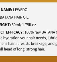 Lewedo Naturals Pure Batana Oil – Fast Hair Growth & Anti Hair Loss