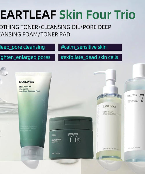 Heartleaf Skincare Set – Toner & Serum for Hydration & Pore Care