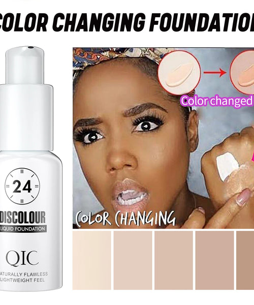 Magic Color Changing Foundation – Soft Matte & Long-Lasting