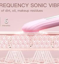 Sonic Facial Cleansing Brush – Waterproof & Rechargeable Exfoliator