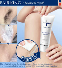 FAIR KING Herbal Hair Removal Cream – 40g Painless Depilatory for Men & Women