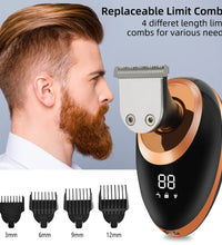 7D Floating Head Electric Shaver for Men – Wet/Dry Bald Head & Beard Trimmer