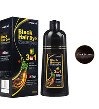 100ml/500ml 3-in-1 Hair Dye Shampoo – Instant Gray Coverage