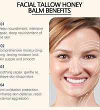 Whipped Beef Tallow & Honey Balm – 120g Natural Face & Body Moisturizer