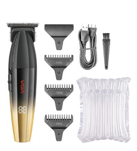 VGR Professional Hair Clipper with Digital Display – 9000 RPM Trimmer for Men