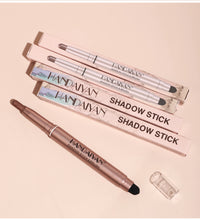 12-Color Matte Eyeshadow Stick – Waterproof & Long-Lasting