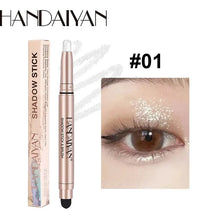 12-Color Matte Eyeshadow Stick – Waterproof & Long-Lasting