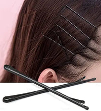 60/120pcs Black Hairpins – Invisible Bobby Pins for Women