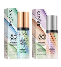 Tri-Color Face Makeup Primer & Contour Cream – Waterproof Base