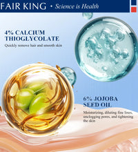 FAIR KING Herbal Hair Removal Cream – 40g Painless Depilatory for Men & Women