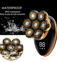 7D Floating Head Electric Shaver for Men – Wet/Dry Bald Head & Beard Trimmer