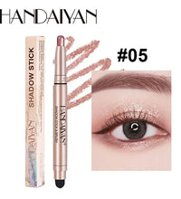 12-Color Matte Eyeshadow Stick – Waterproof & Long-Lasting