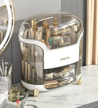 Transparent Dustproof Makeup & Jewelry Organizer – Large Capacity