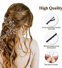 60/120pcs Black Hairpins – Invisible Bobby Pins for Women