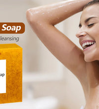 Turmeric Kojic Acid Glow Soap – Dark Spot & Acne Removal