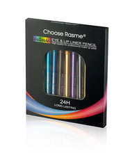 12-Color Glitter & Shimmer Eyeshadow Eyeliner Stick Set