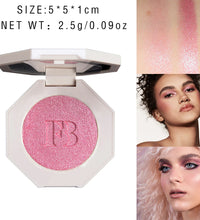 FB Highlighter Wattabrat 3D Baby Pink Shimmer – Face & Body Highlight Palette