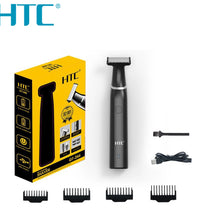 HTC Men's Electric One Blade Trimmer – Beard, Body & Bikini Grooming