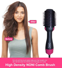 Heating Comb Hair Straightener – One-Step Electric Brush & Dryer