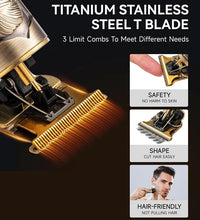 Men's Electric Hair Cutting Machine & Beard Trimmer – Professional Barber Shaver