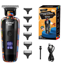 Kemei-5090 Digital Display Hair Clipper – Professional Barber Trimmer